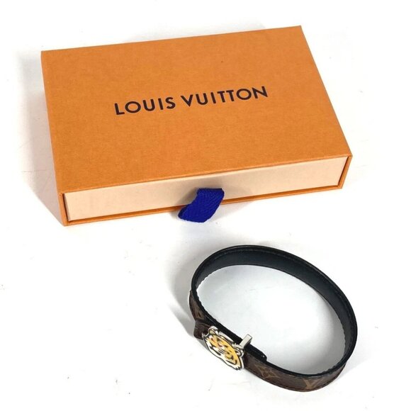 LOUIS VUITTON M8042D Monogram NIGO collab BraceletLV Tiger Bangle - Picture 10 of 11